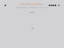 Tablet Screenshot of fotocuisine.com
